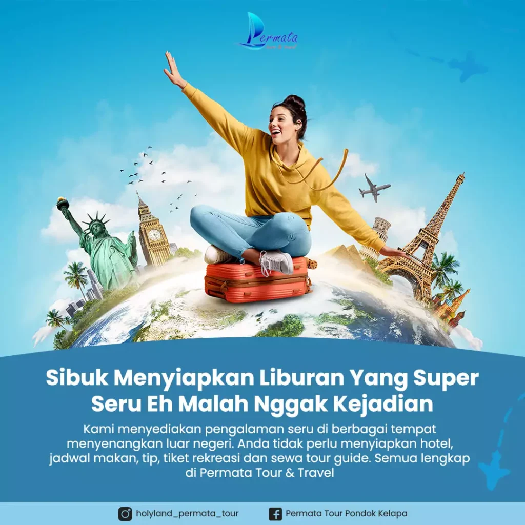 Sibuk Menyiapkan Liburan yang Super Seru